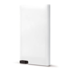 Porta carte ABS anti RFID Bianco - personalizzabile con logo
