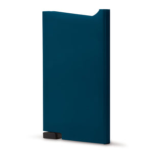 Porta carte ABS anti RFID blu navy - personalizzabile con logo