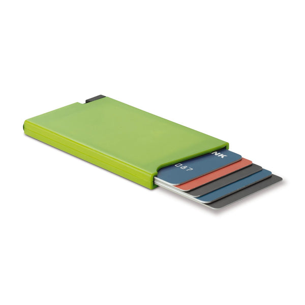 Porta carte ABS anti RFID - personalizzabile con logo