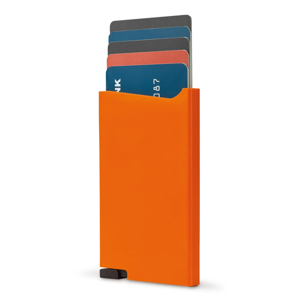 Porta carte ABS anti RFID - personalizzabile con logo