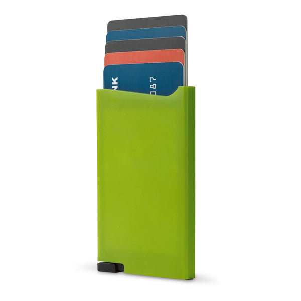 Porta carte ABS anti RFID - personalizzabile con logo