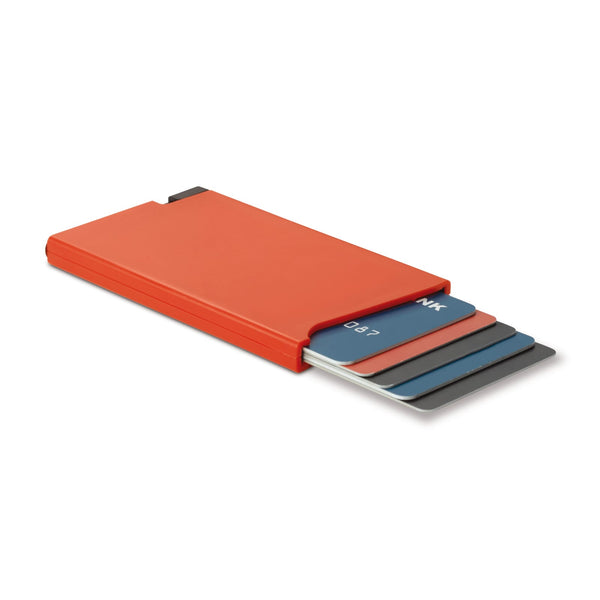 Porta carte ABS anti RFID - personalizzabile con logo