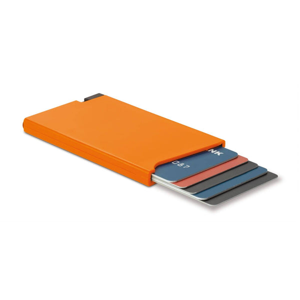 Porta carte ABS anti RFID - personalizzabile con logo