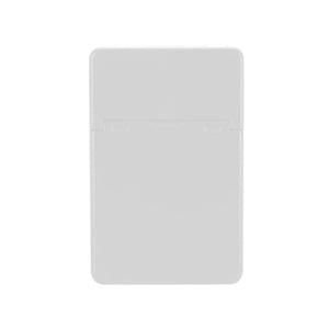 Porta Carte Adryel bianco - personalizzabile con logo