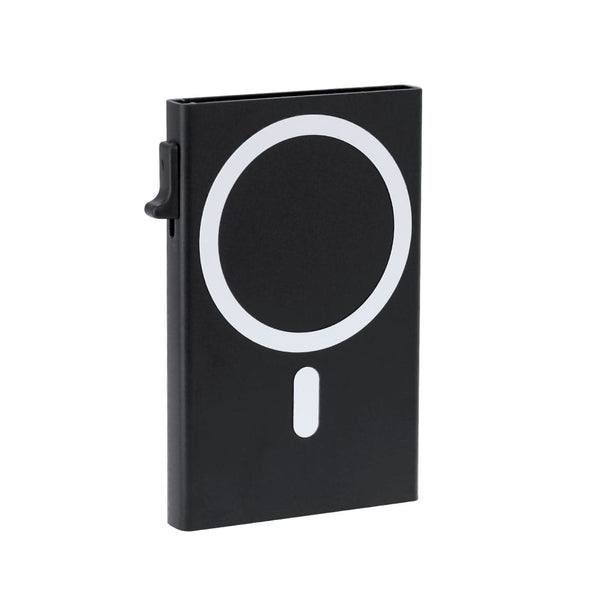 Porta Carte Alfek nero - personalizzabile con logo