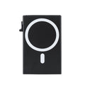Porta Carte Alfek nero - personalizzabile con logo