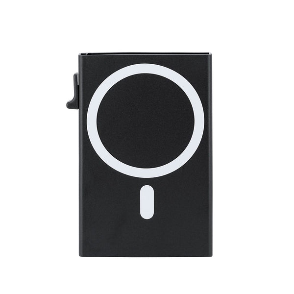 Porta Carte Alfek nero - personalizzabile con logo