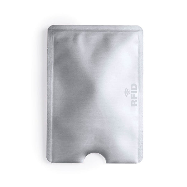Porta Carte Becam color argento - personalizzabile con logo