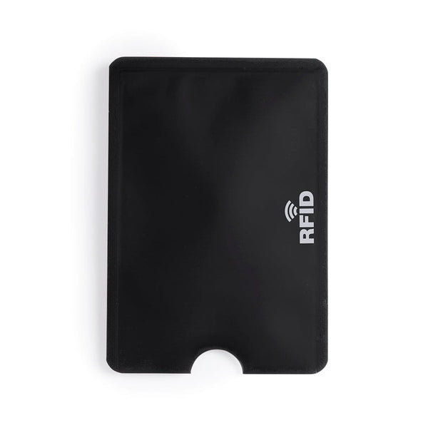 Porta Carte Becam nero - personalizzabile con logo