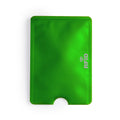 Porta Carte Becam verde - personalizzabile con logo