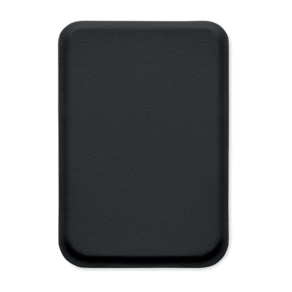 Porta carte di credito per smartphone Nero - personalizzabile con logo