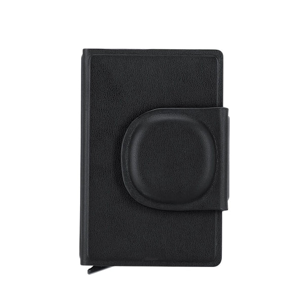 Porta Carte Localizzatore Selkik nero - personalizzabile con logo