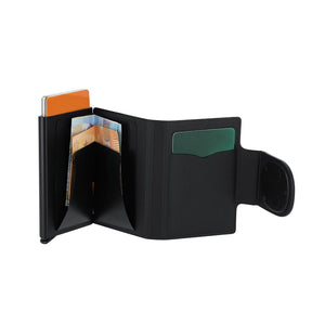 Porta Carte Localizzatore Selkik nero - personalizzabile con logo