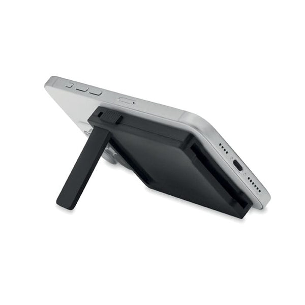 Porta carte magnetiche Nero - personalizzabile con logo