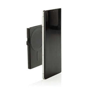Porta carte magnetico RFID in alluminio per smartphone - personalizzabile con logo