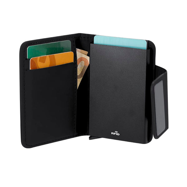 Porta Carte Marvans nero - personalizzabile con logo