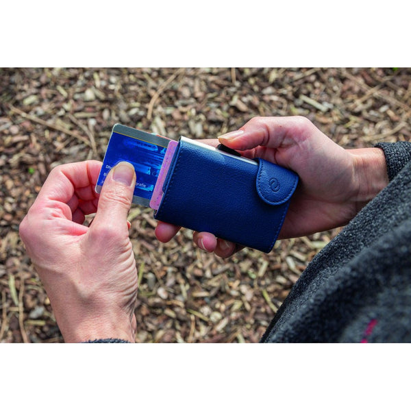 Portafoglio Uomo Slim Magnetico Con Protezione RFID - Portacarte E Portamonete - Foto 8