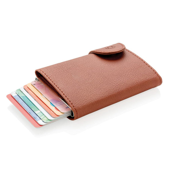 Coronel Tapioca Portafoglio Uomo Con Portacarte E Portamonete, Protezione RFID, Dimensioni 8x2x11 Cm, Pelle Sintetica Resistente, Regalo