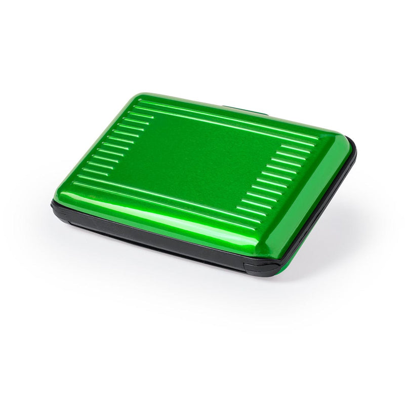 Porta Carte Rainol verde - personalizzabile con logo