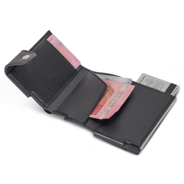 Porta carte RFID con portafoglio - personalizzabile con logo