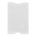 Porta carte rigido anti frode Bianco - personalizzabile con logo