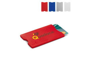 Porta carte rigido anti frode - personalizzabile con logo