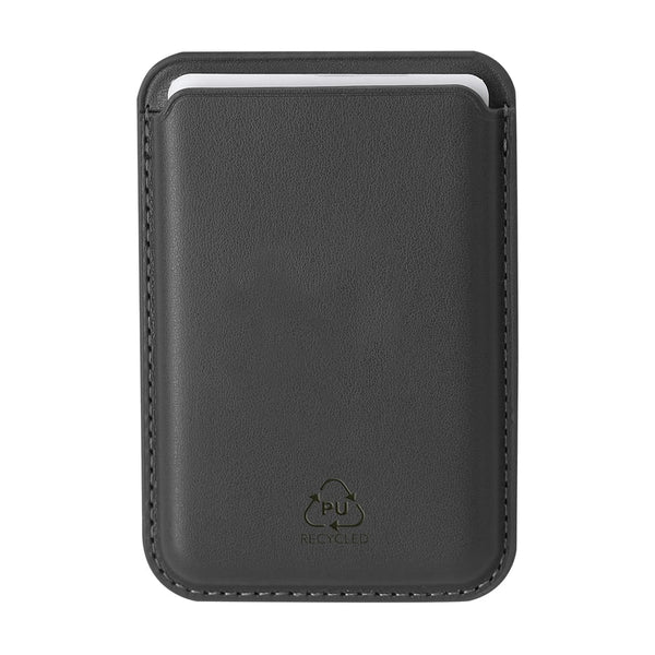 Porta Carte Silvan nero - personalizzabile con logo