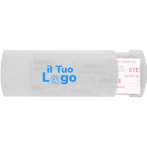 Porta cerotti (5 inclusi) - personalizzabile con logo