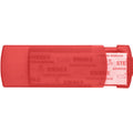 Porta cerotti (5 inclusi) rosso - personalizzabile con logo