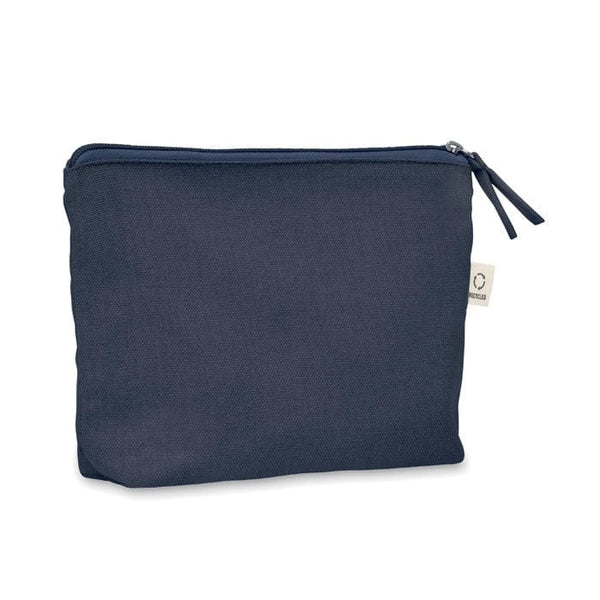 Porta cosmetici 320 gr/m² Blu - personalizzabile con logo