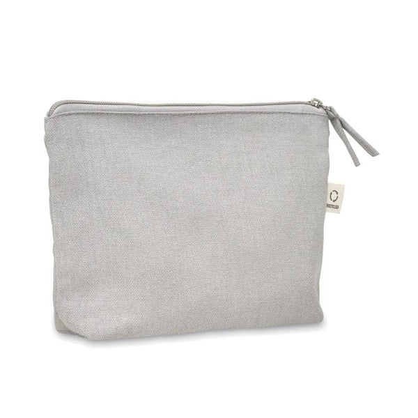 Porta cosmetici 320 gr/m² Grigio - personalizzabile con logo