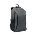 Porta laptop 15" in PU morbido grigio - personalizzabile con logo