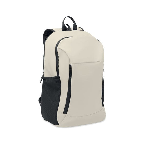 Porta laptop 15" in PU morbido natural - personalizzabile con logo