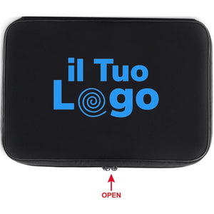 Porta laptop 15'' Nero - personalizzabile con logo
