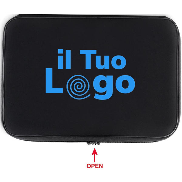Porta laptop 15'' Nero - personalizzabile con logo