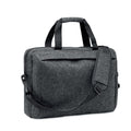 Porta laptop in feltro RPET 15" Grigio Acuro - personalizzabile con logo