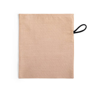 PORTA MASCHERA CLAVER beige - personalizzabile con logo