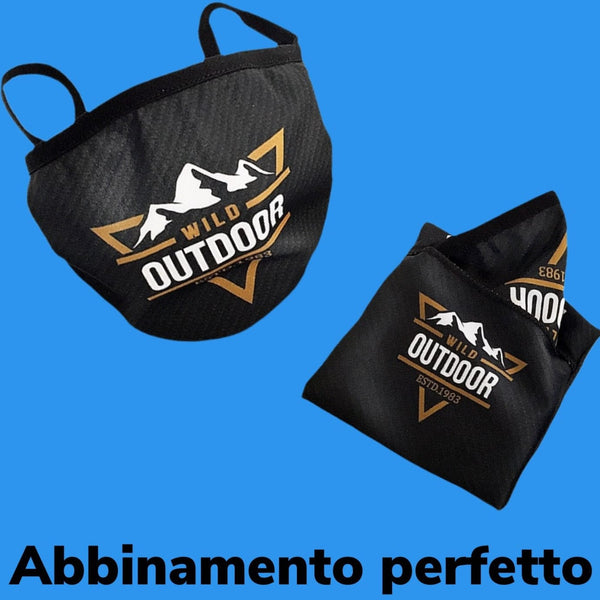 Porta mascherina made in Italy - personalizzabile con logo