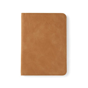 Porta passaporto RFID VINGA Bosler RCS marrone - personalizzabile con logo