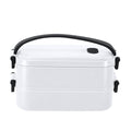 Porta Pranzo Curibox bianco - personalizzabile con logo