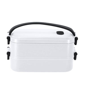 Porta Pranzo Curibox bianco - personalizzabile con logo