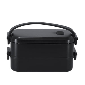 Porta Pranzo Curibox nero - personalizzabile con logo