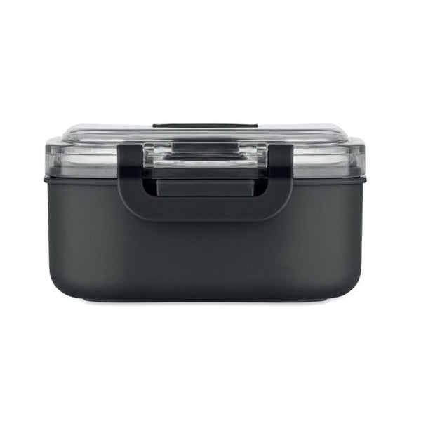 Porta pranzo in PP e acciaio inox riciclato - personalizzabile con logo