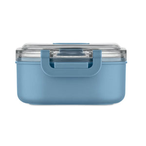 Porta pranzo in PP e acciaio inox riciclato - personalizzabile con logo