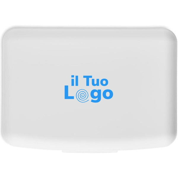 Porta pranzo in PP riciclato - personalizzabile con logo