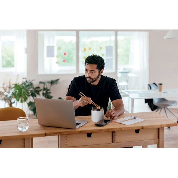 Porta pranzo isolato a doppio strato - personalizzabile con logo