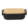 Porta Pranzo Lilix nero - personalizzabile con logo
