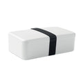 Porta pranzo PP 750 ml Bianco - personalizzabile con logo