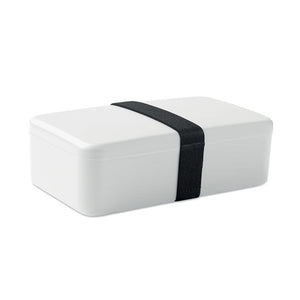 Porta pranzo PP 750 ml Bianco - personalizzabile con logo