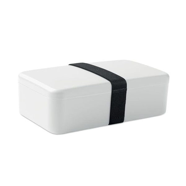 Porta pranzo PP 750 ml Bianco - personalizzabile con logo